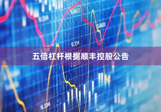 五倍杠杆　　根据顺丰控股公告