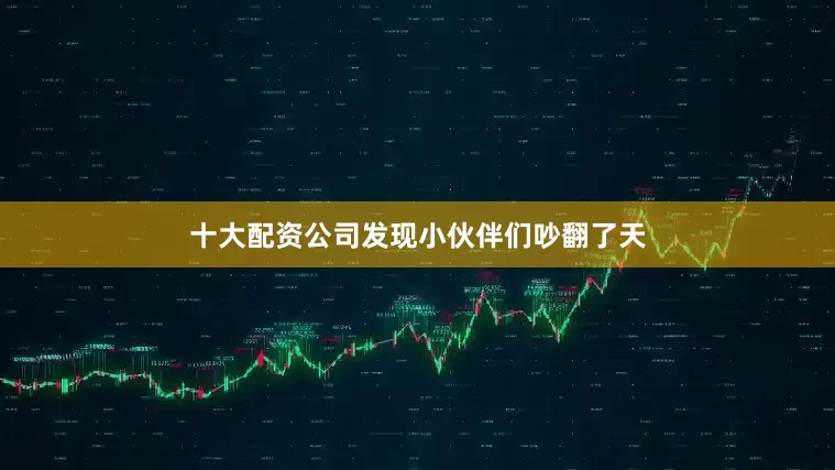 十大配资公司发现小伙伴们吵翻了天