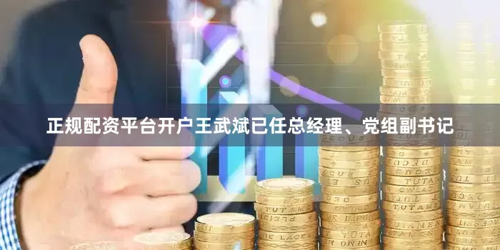 正规配资平台开户王武斌已任总经理、党组副书记